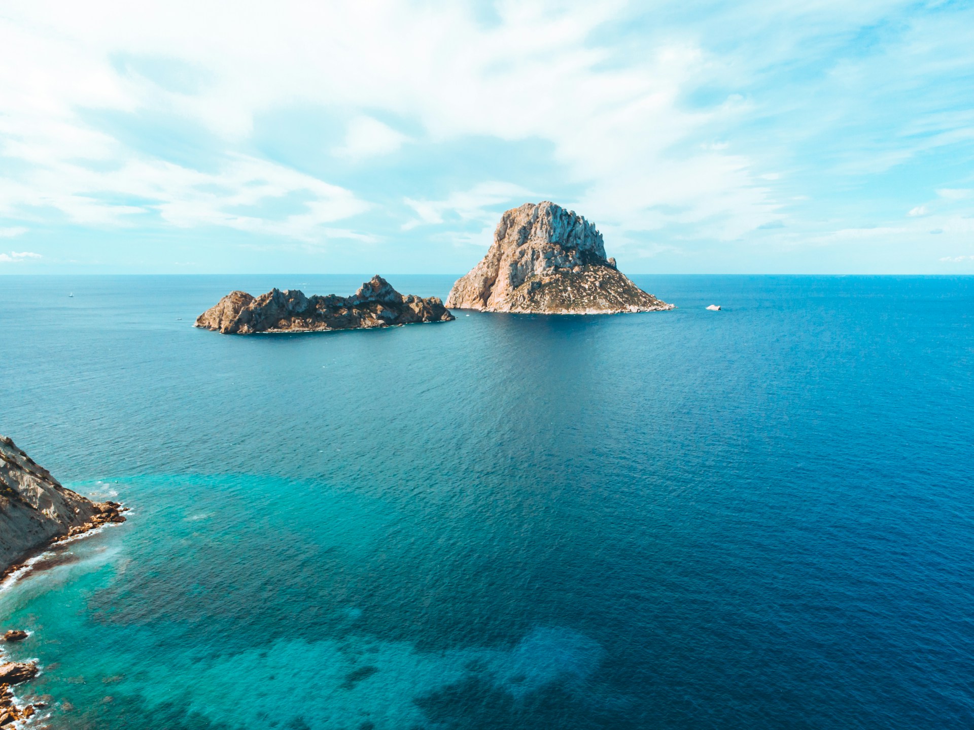 Es Vedrà rising from the sea for Ibiza Vacation Guide