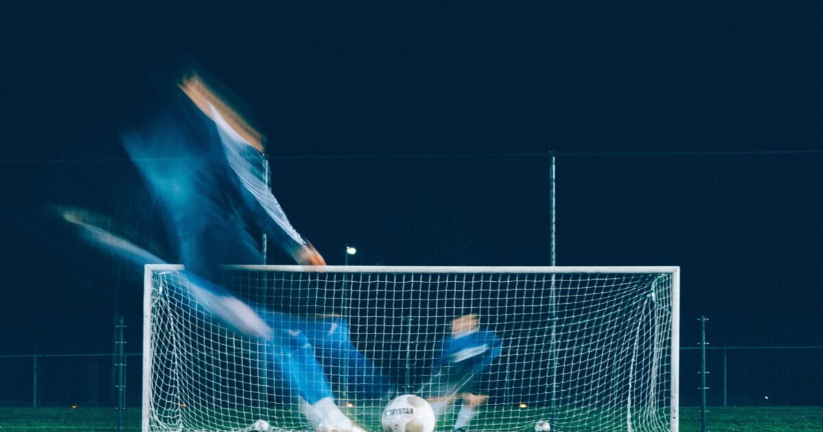 Home vs away form in football matches shown in a stadium